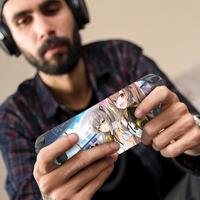 Folia ochronna na konsolę parową, naklejki na konsolę, odporne na zarysowania, pyłoszczelne, przenośny odtwarzacz gier, akcesoria 5